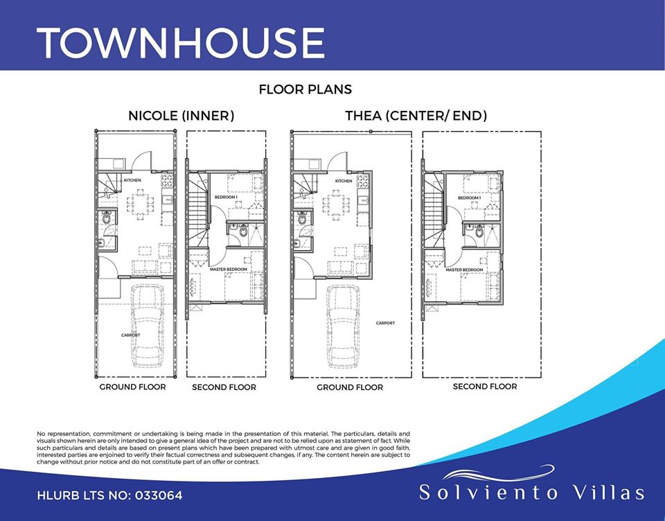 Solviento townhouse floor plan MCA Properties Best