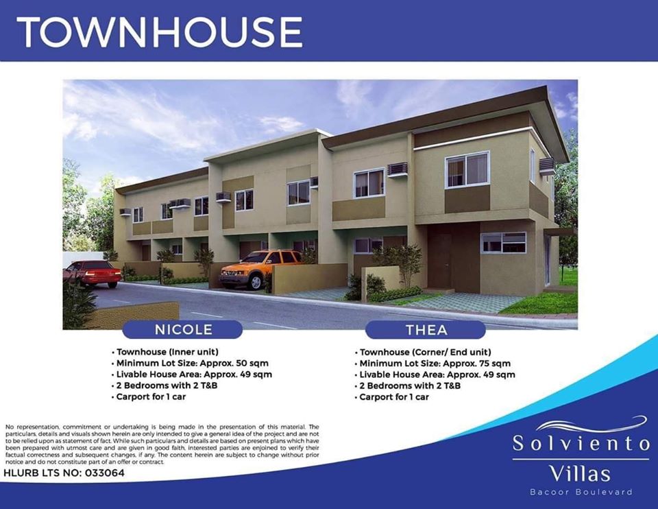 Solviento townhouse - MCA Properties - Best Properties in the Philippines