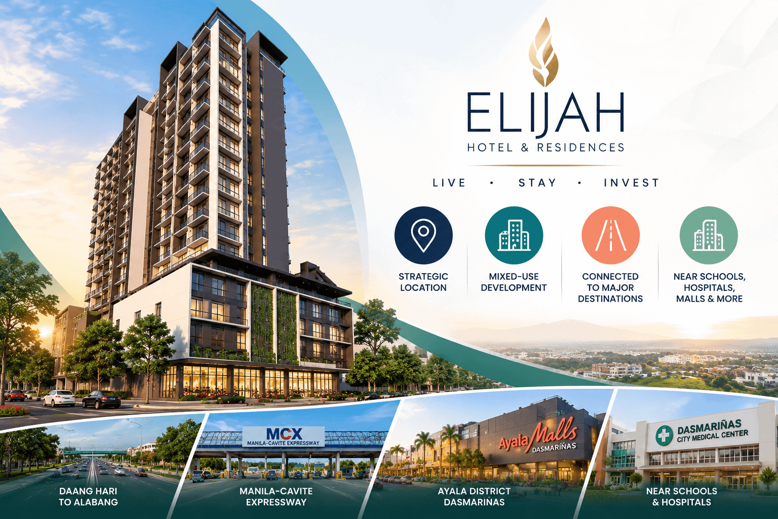 Elijah Hotel and Condo Residences Salawag Dasma Cavite